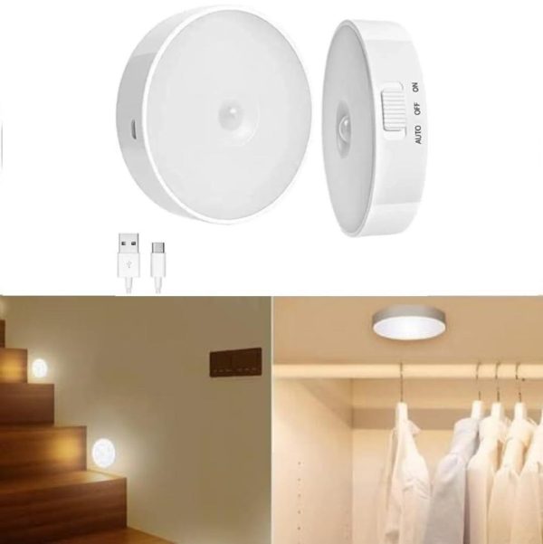 Intelligent Night Light Home Wardrobe Storage Usb Light Charging Function - The Home Havens